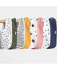 Gerber Baby Muslin 8 Pack Drooling Bibs