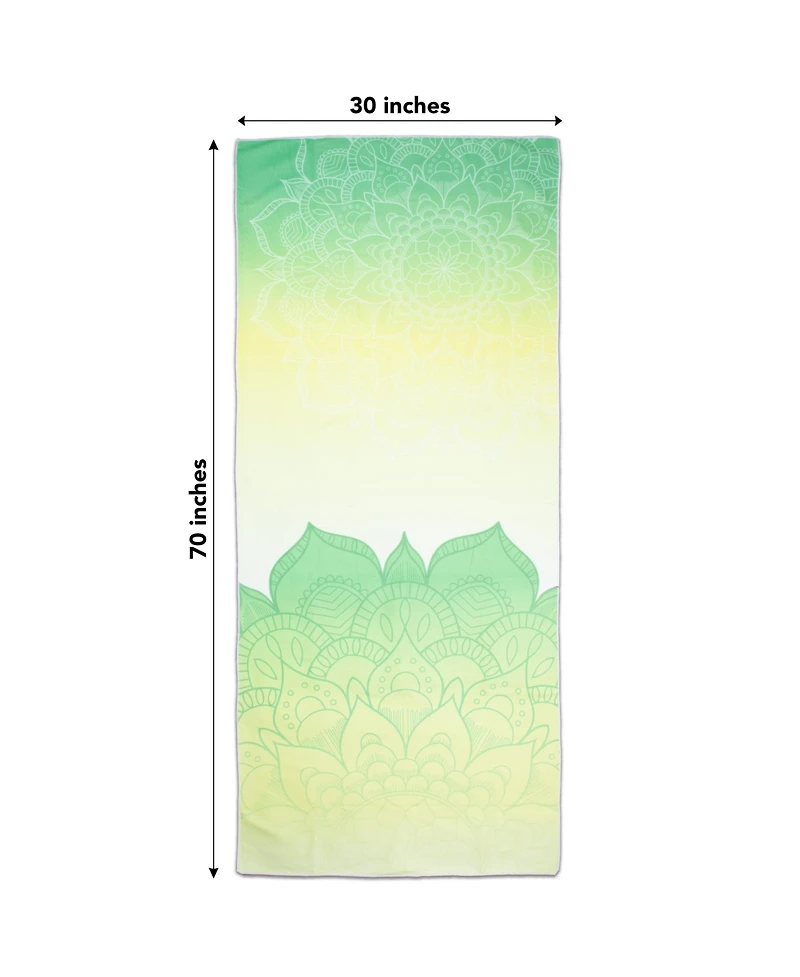 Mandala Beach Towel w/ Travel Bag - 30x70 Color Options