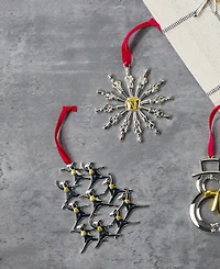 Nambe Ten Lords-a-Leaping Holiday Ornament