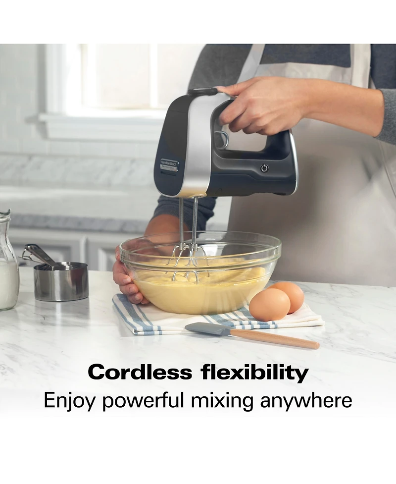 Hamilton Beach Professional Cordless Hand Mixer with Infinite Speed - 62673