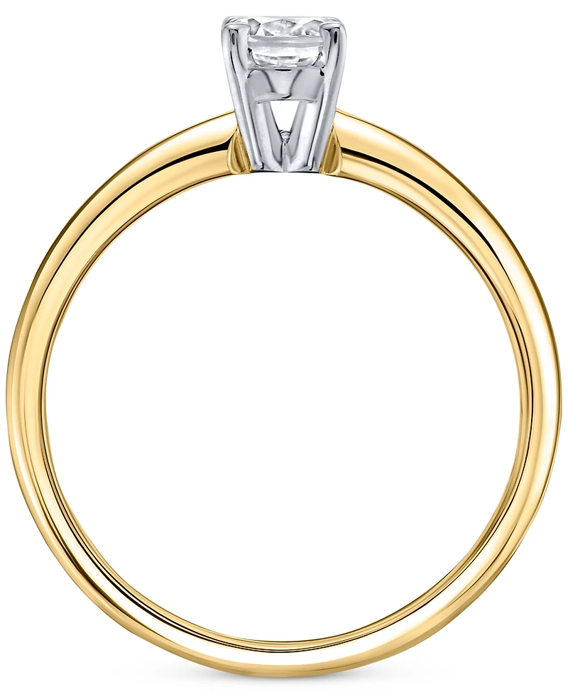 Igi Certified Diamond Solitaire Engagement Ring (1/2 ct. t.w.)