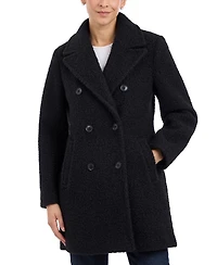 BCBGeneration Women's Double-Breasted Boucle Coat, Created for Macy's