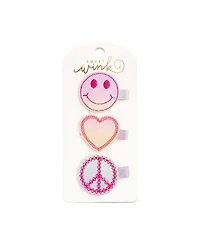 Sweet Wink Girls Tie Dye Clip Set