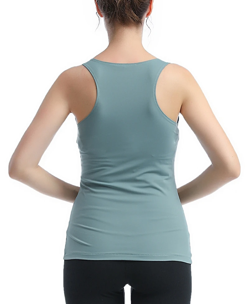 kimi + kai Maternity V-Neck Nursing Active Tank Top
