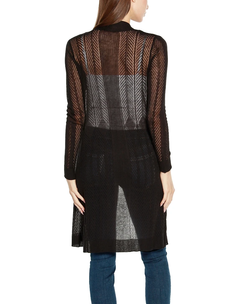 Belldini Women's Lightweight Duster Cardigan Sweater