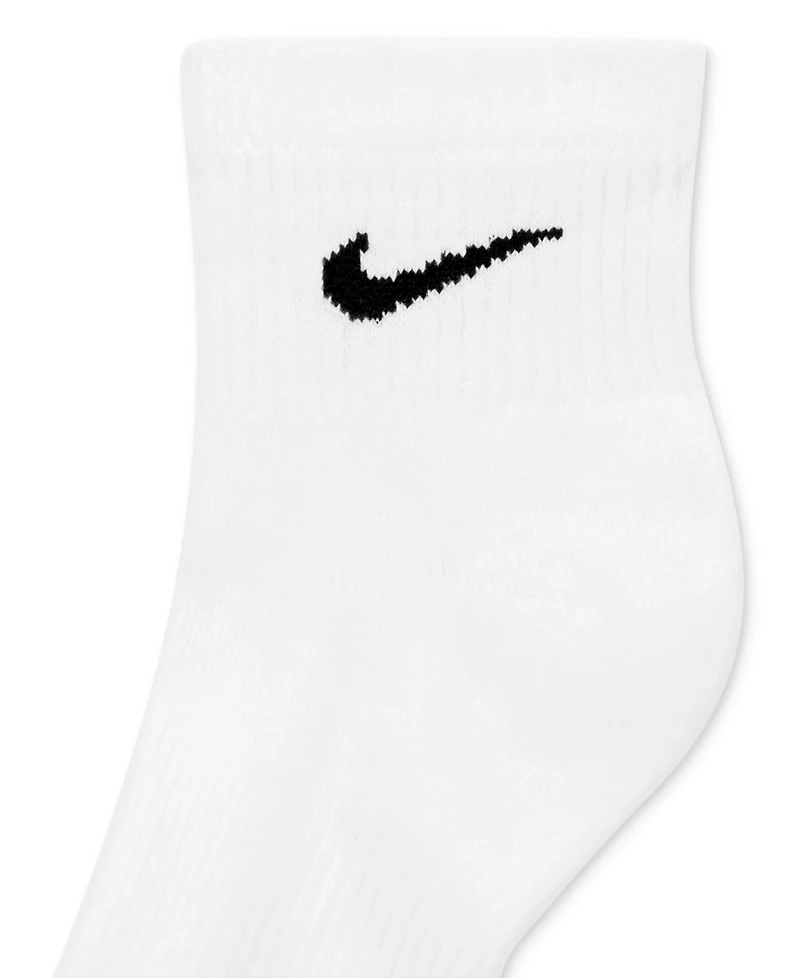 Unisex Nike Dri-fit Cushion Quarter Socks 3-Pack
