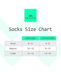 Mio Marino Men's Astral Nightfall Dress Crew Socks 6 Pack