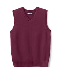 Lands' End Girls Cotton Modal Sweater Vest