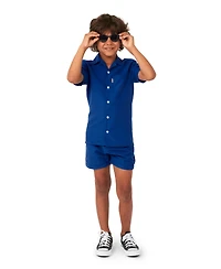 OppoSuits Little Boys 2 Pc Summer Shirt and Shorts Set