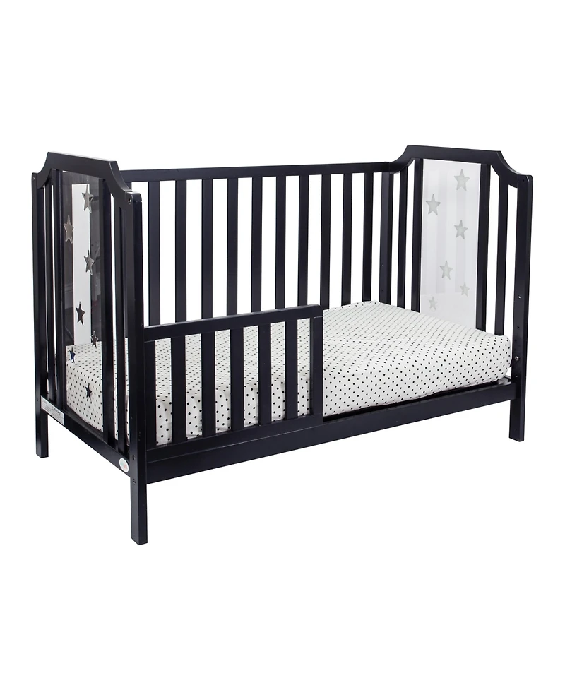 Suite Bebe Celeste 3-in-1 Convertible Acrylic Island Crib