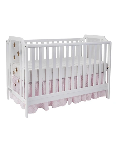 Suite Bebe Celeste 3-in-1 Convertible Acrylic Island Crib