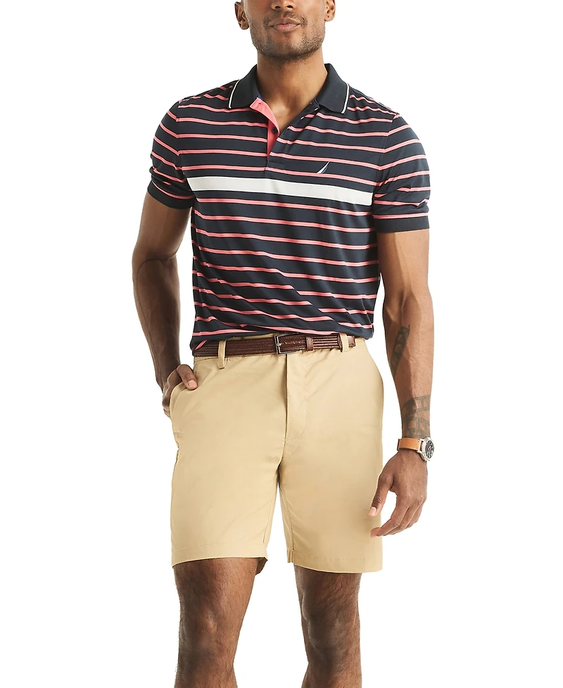 Nautica Men's Navtech Slim-Fit Stretch Water-Resistant 8-1/2" Shorts
