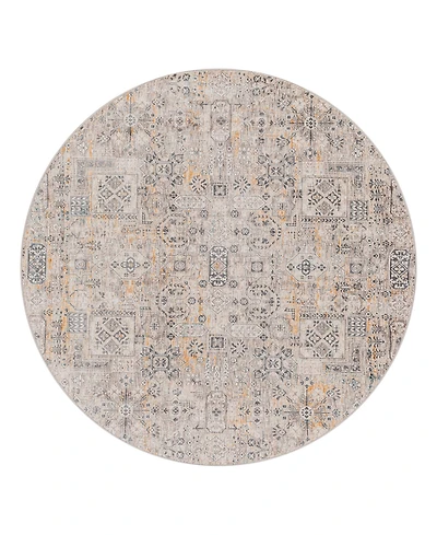 Livabliss Cardiff Cdf-2309 6'7x6'7 Round Area Rug