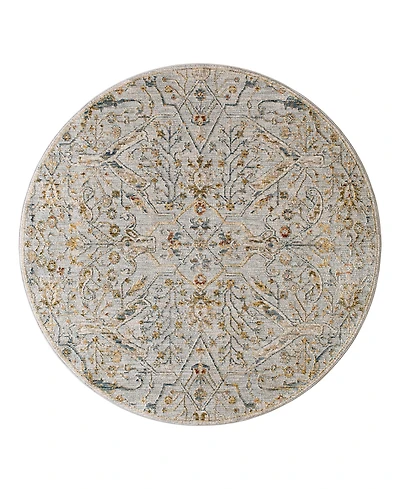 Livabliss Reina Ren-2300 5'3x5'3 Round Area Rug