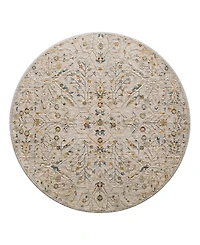 Livabliss Reina Ren-2300 5'3x5'3 Round Area Rug