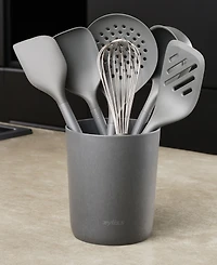 Zyliss Silicone & Nylon 7-Pc. Utensil & Storage Crock Set