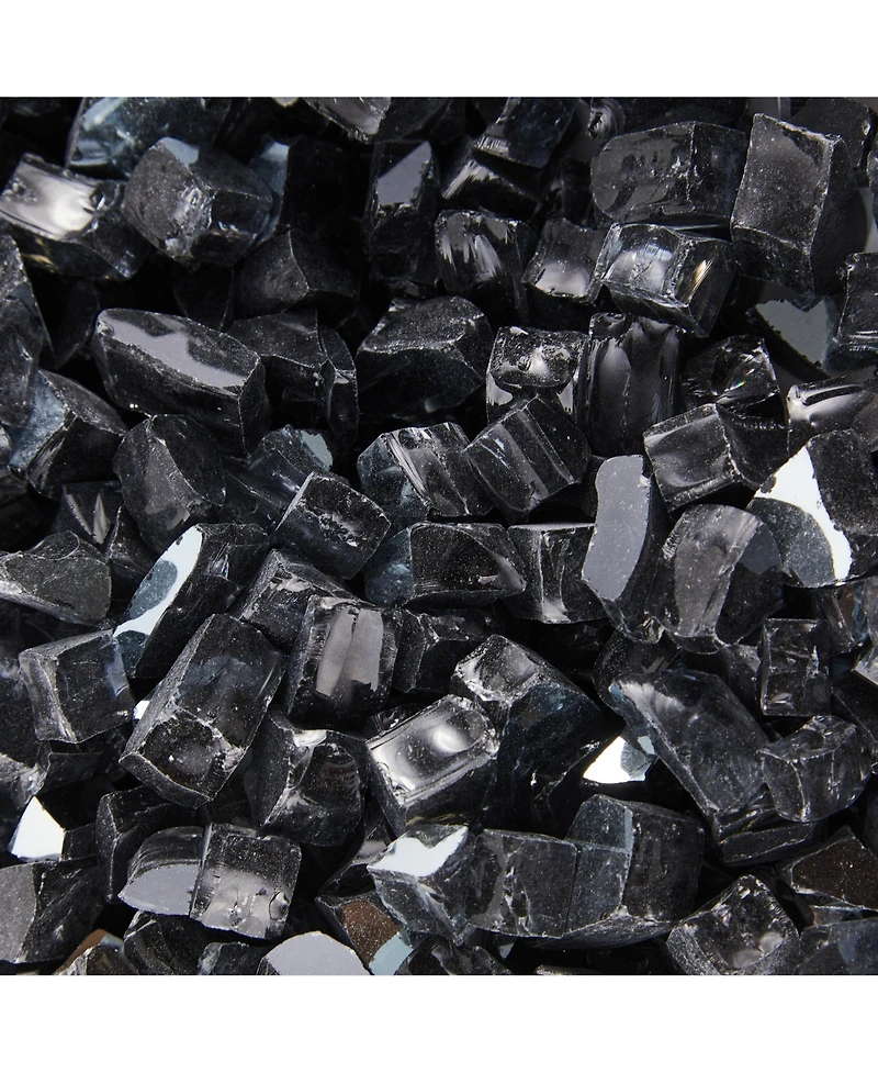 WestinTrends Fire Pit Glass Tempered Rocks for Fireplace Accessories