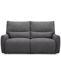 Olper 2-Pc. Fabric Zero Wall Sofa with 2 Power Recliners, Created for Macy's