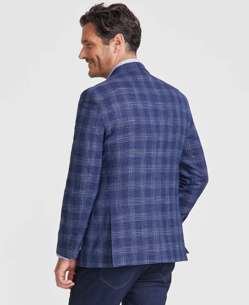 Nautica Men's Modern-Fit Pattern Sport Coat