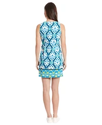 London Times Women's Printed Shift Dress
