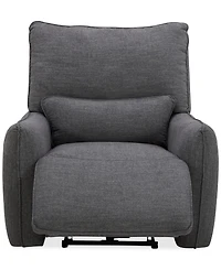 Olper Zero Wall Fabric Recliner, Created for Macy's