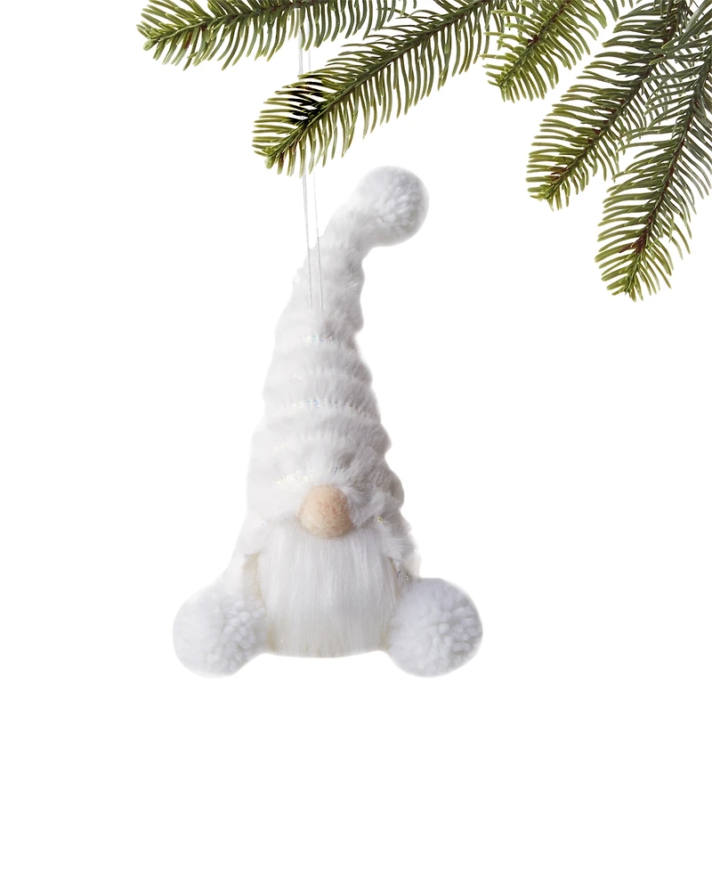 Holiday Lane Northern Lights White Gnome Ornament, Exclusively at Macy's