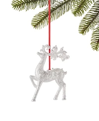 Holiday Lane Christmas Glitters Deer Ornament, Exclusively at Macy's