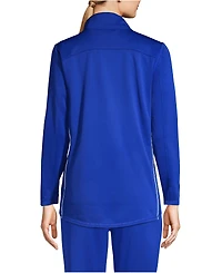 Lands' End Women's School Uniform Active Track Jacket