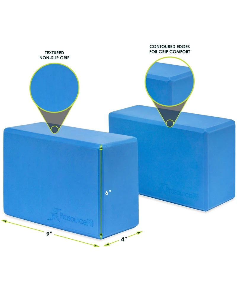 ProsourceFit Foam Yoga Blocks