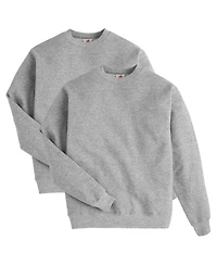 Hanes EcoSmart Men's Fleece Sweatshirt, 2-Pack