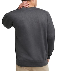 Hanes Ultimate Men's Heavyweight Fleece Crewneck Sweatshirt