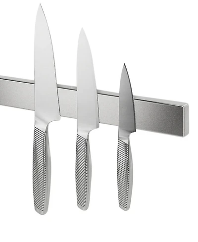 Cheer Collection 16" Stainless Steel Magnetic Knife Holder