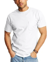 Hanes Beefy-t Unisex Pocket T-Shirt, 2-Pack