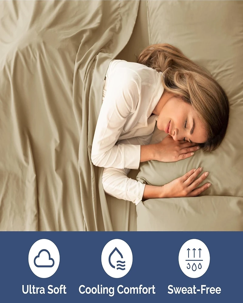 Piece Extra Deep Pocket Microfiber Sheet Set