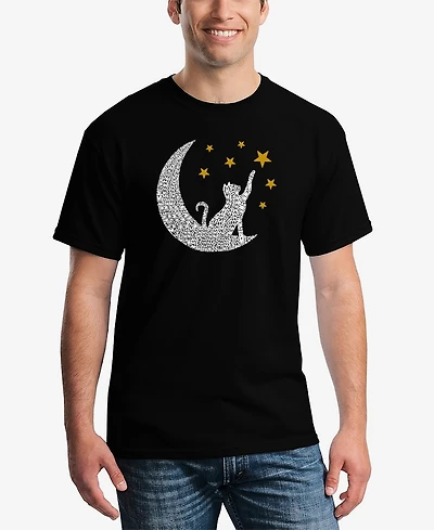 La Pop Art Cat Moon