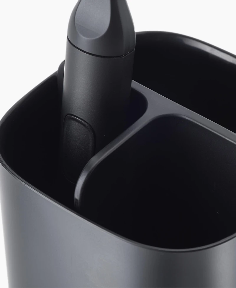 Joseph Joseph Easystore Matte 3-Section Toothbrush Caddy