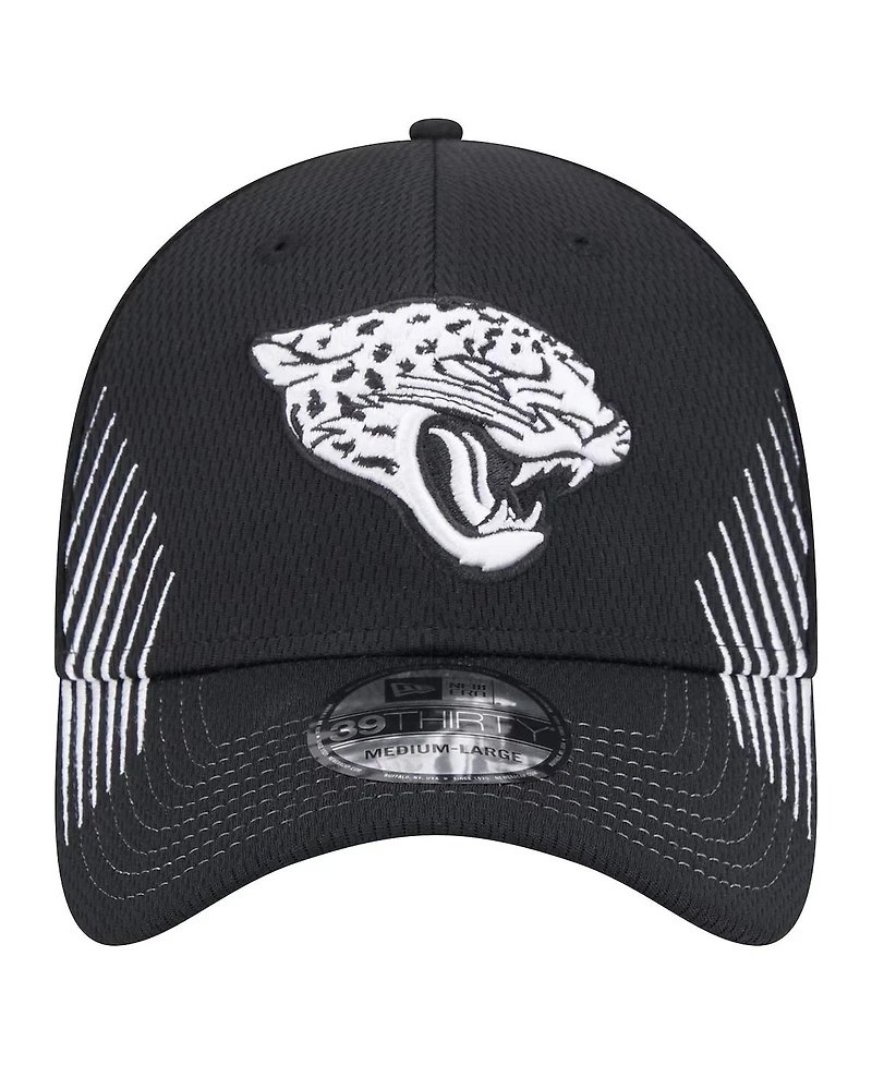 New Era Men's Black Jacksonville Jaguars Active 39thirty Flex Hat