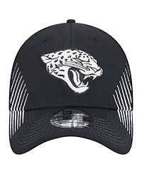 New Era Men's Black Jacksonville Jaguars Active 39thirty Flex Hat