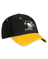 Fanatics Branded Men's Black Pittsburgh Penguins Authentic Pro Alternate Jersey Flex Hat