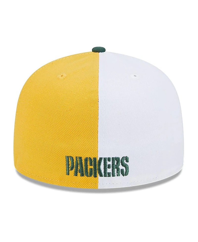 New Era Men's Gold/Green Green Bay Packers 2023 Sideline 59Fifty Fitted Hat