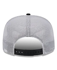 New Era Men's Black Brooklyn Nets Court Sport Speckle 9Fifty Snapback Hat