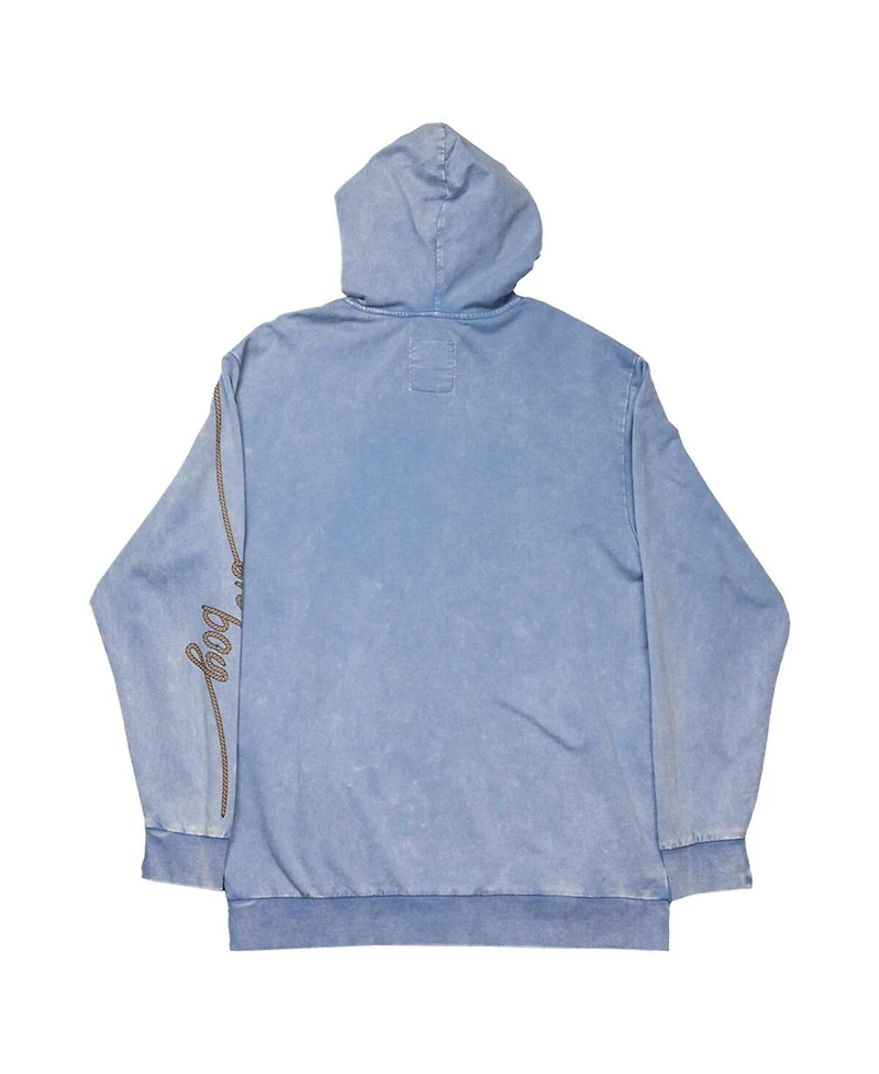 Loungefly Unisex Blue Mickey Mouse Western Pullover Hoodie