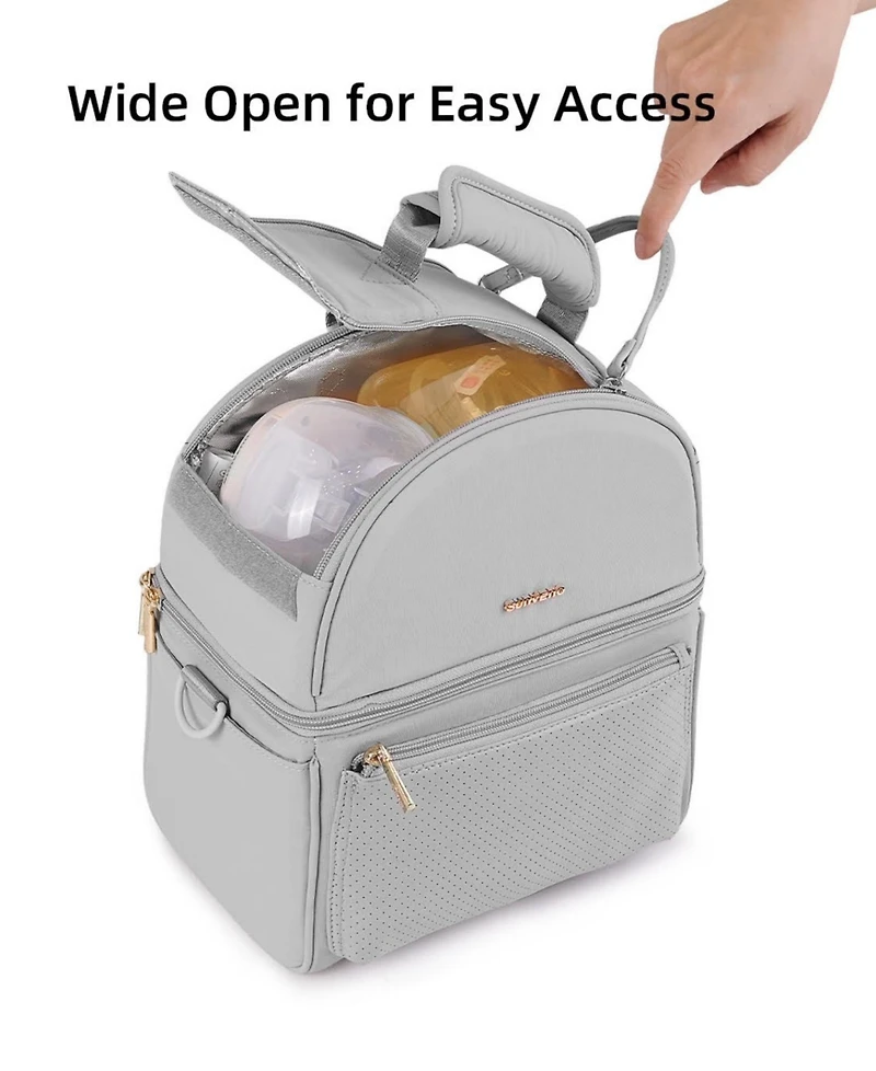 Sunveno Breastmilk Cooler Bag with Detachable Insulation Box Set