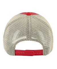 47 Brand Men's Red Nc State Wolfpack Trawler Clean Up Adjustable Hat