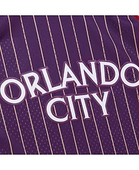 Mitchell Ness Men's Purple Orlando City Sc 10th Anniversary Swingman Basketball Jersey