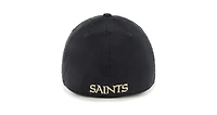 47 Brand Men's Black New Orleans Saints Franchise Logo Fitted Hat