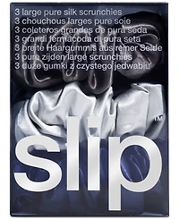 Slip 3-Pc. Pure Silk Large Scrunchies Set