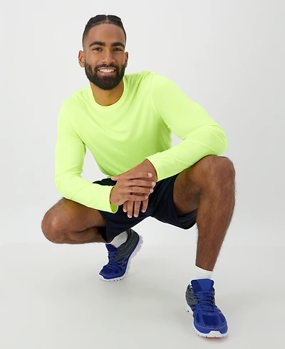 Hanes Sport Men's Cool Dri Performance Long Sleeve T-Shirt, 2-Pack