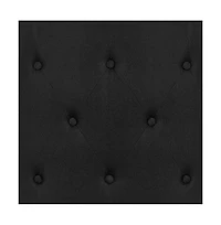 Arched Full Button Tufted Upholstered Headboard