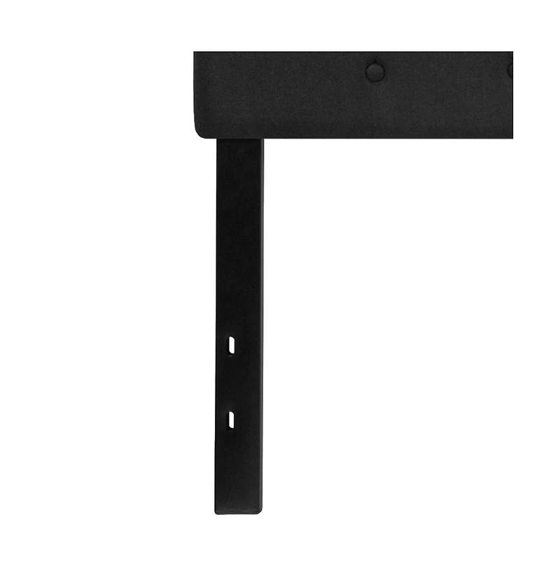 Arched King Button Tufted Upholstered Headboard